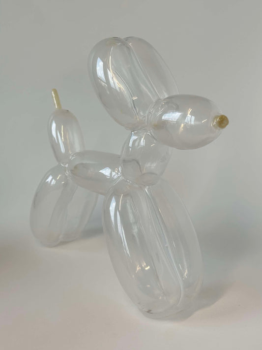 Clear Balloon Dog